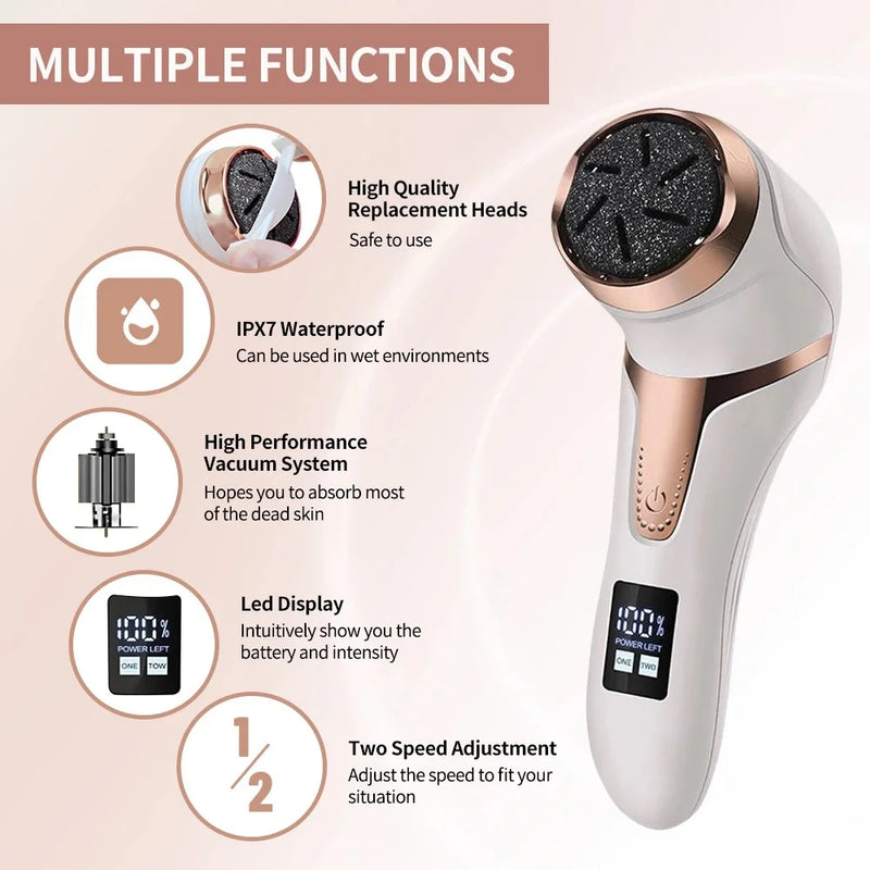 Electric Foot File - Remove Calluses & Dead Skin