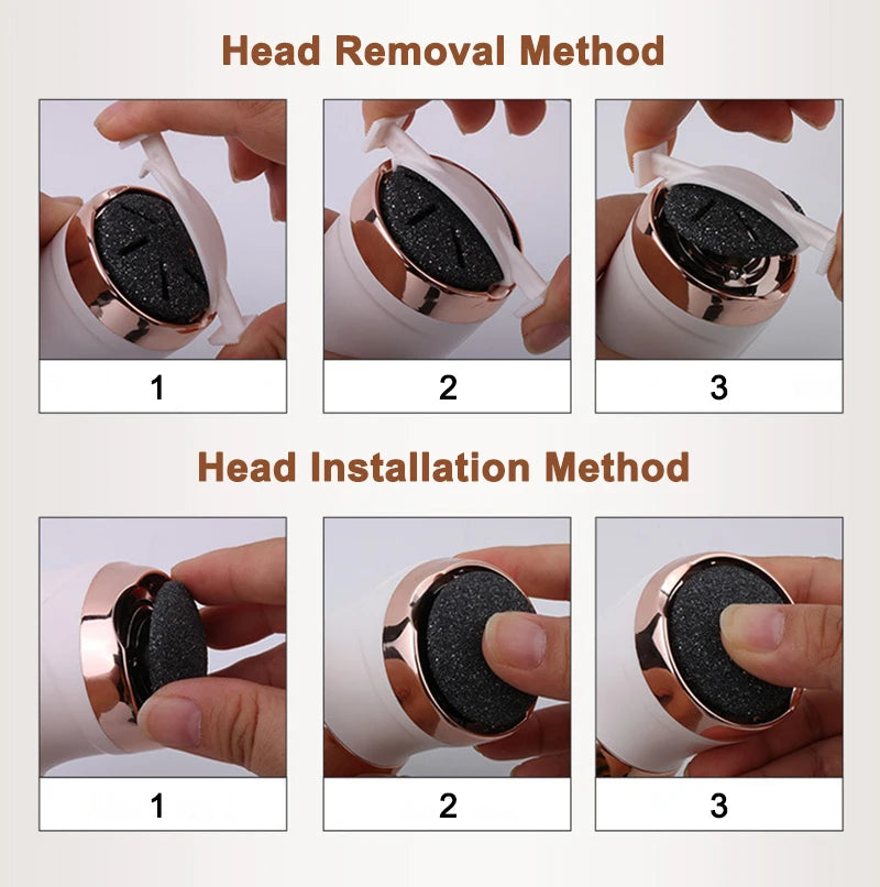 Electric Foot File - Remove Calluses & Dead Skin